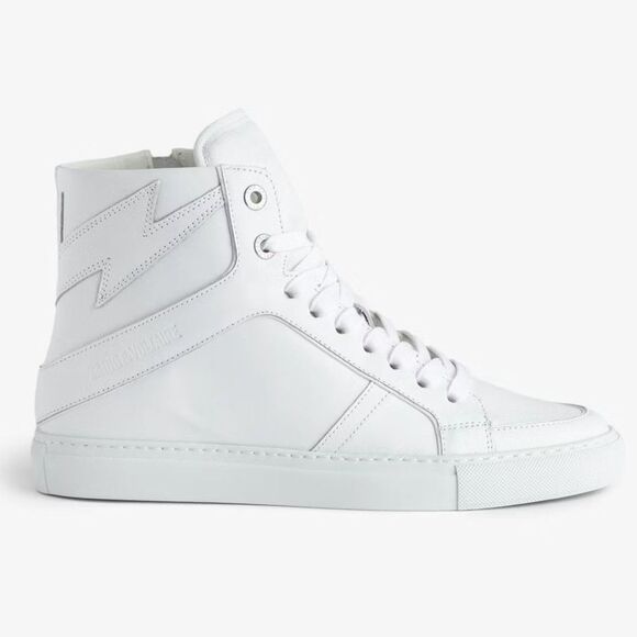 NIB Zadig & Voltaire ZV1747 High Flash Sneakers size 37